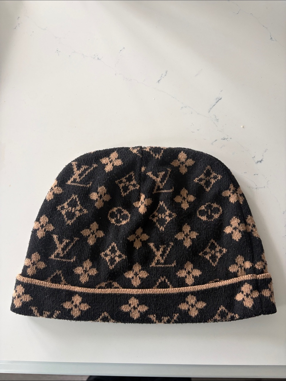 Monogram Beanie Hat - Picture 2 of 6